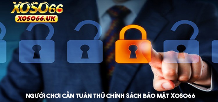 Người chơi có nghĩa vụ tuân thủ chính sách bảo mật XOSO66